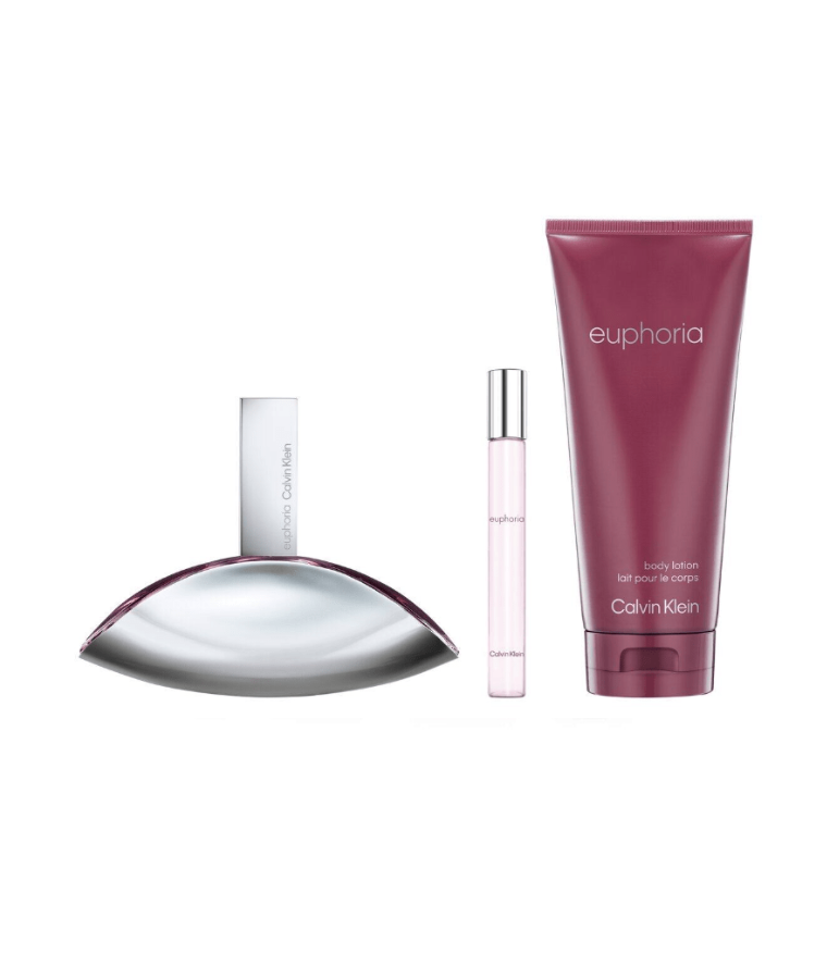 Set Calvin Klein Euphoria EDP + 10ml + lotion
