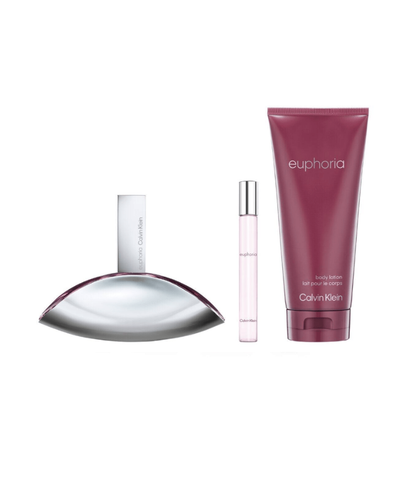 Set Calvin Klein Euphoria EDP + 10ml + lotion