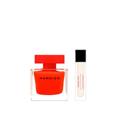 Set Narciso Rodriguez Rouge EDP (90ml , Mini 10ml)