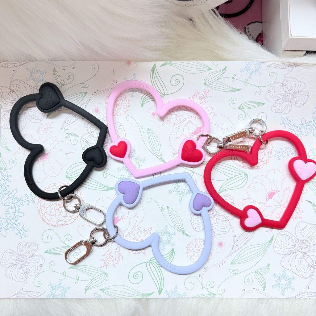 DÂY CHARM TRÁI TIM Silicone R.E.P CaseTify CHỐNG BẨN