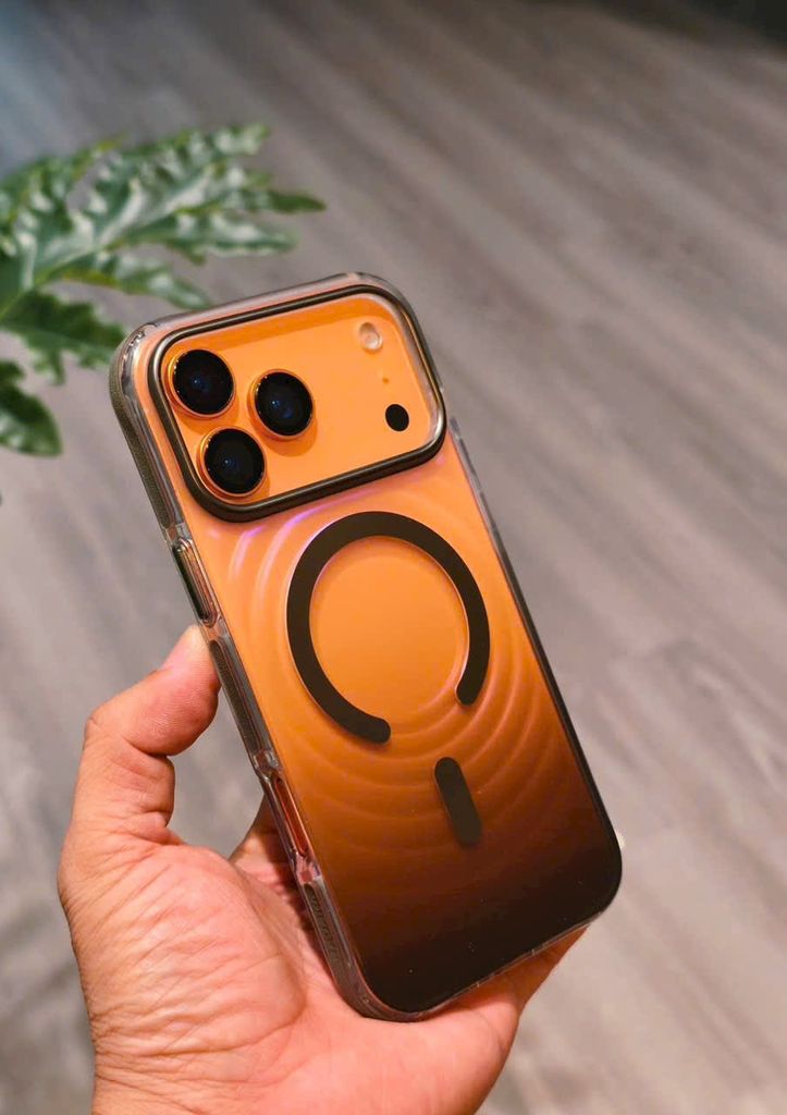 Case Ốp điện thoại iPhone RAVAKA Magsafe Ombre Chống Shock Lưng Nhám Ombre 17Pro/Promax