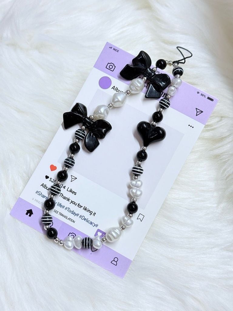 Dây đeo điện thoại ngắn các loại charm Kute (Quảng Châu, Thái Lan)