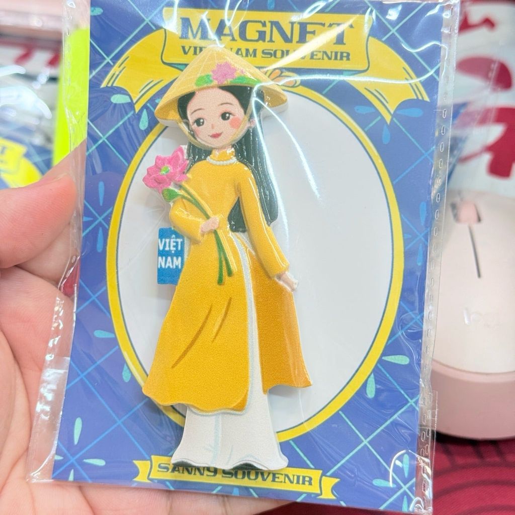 Nam châm Magnet Trang Trí Tủ Lạnh Fridge Magnet - Địa Danh Việt Nam - Món Ăn Việt Nam - Quà lưu niệm Việt Nam