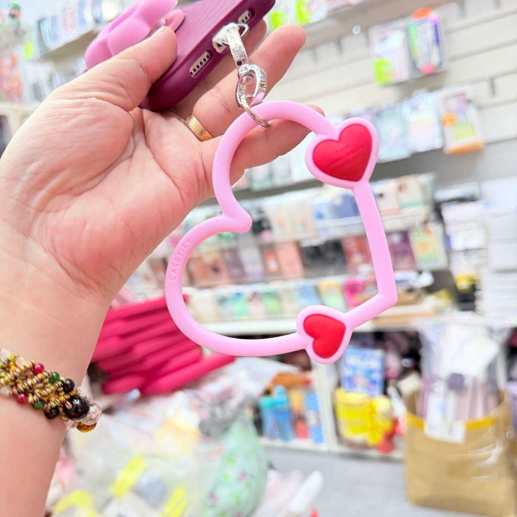 DÂY CHARM TRÁI TIM Silicone R.E.P CaseTify CHỐNG BẨN