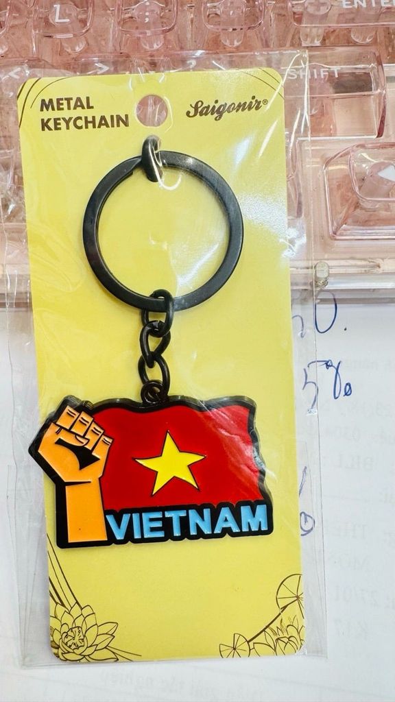 Móc Khoá/ Móc Treo Metal Keychain thuần Việt Trang Trí Quà Lưu Niệm Việt Nam