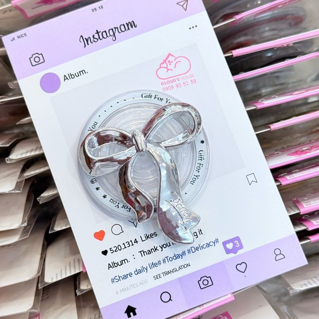 POPSOCKET Magsafe Nam Châm Hít MẪU NƠ Siêu Kute