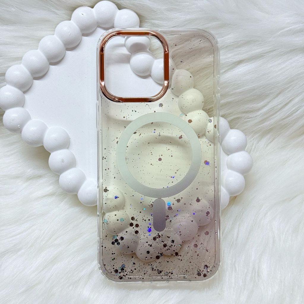 Case Ốp điện thoại iPhone Likgus Trong Ombre Nhiều Màu Bling Bling Magsafe iPhone 16/17/Promax