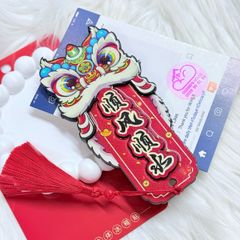 Magnet Trang Trí Tủ Lạnh Vuông Lân Tết ( 6 Mẫu)