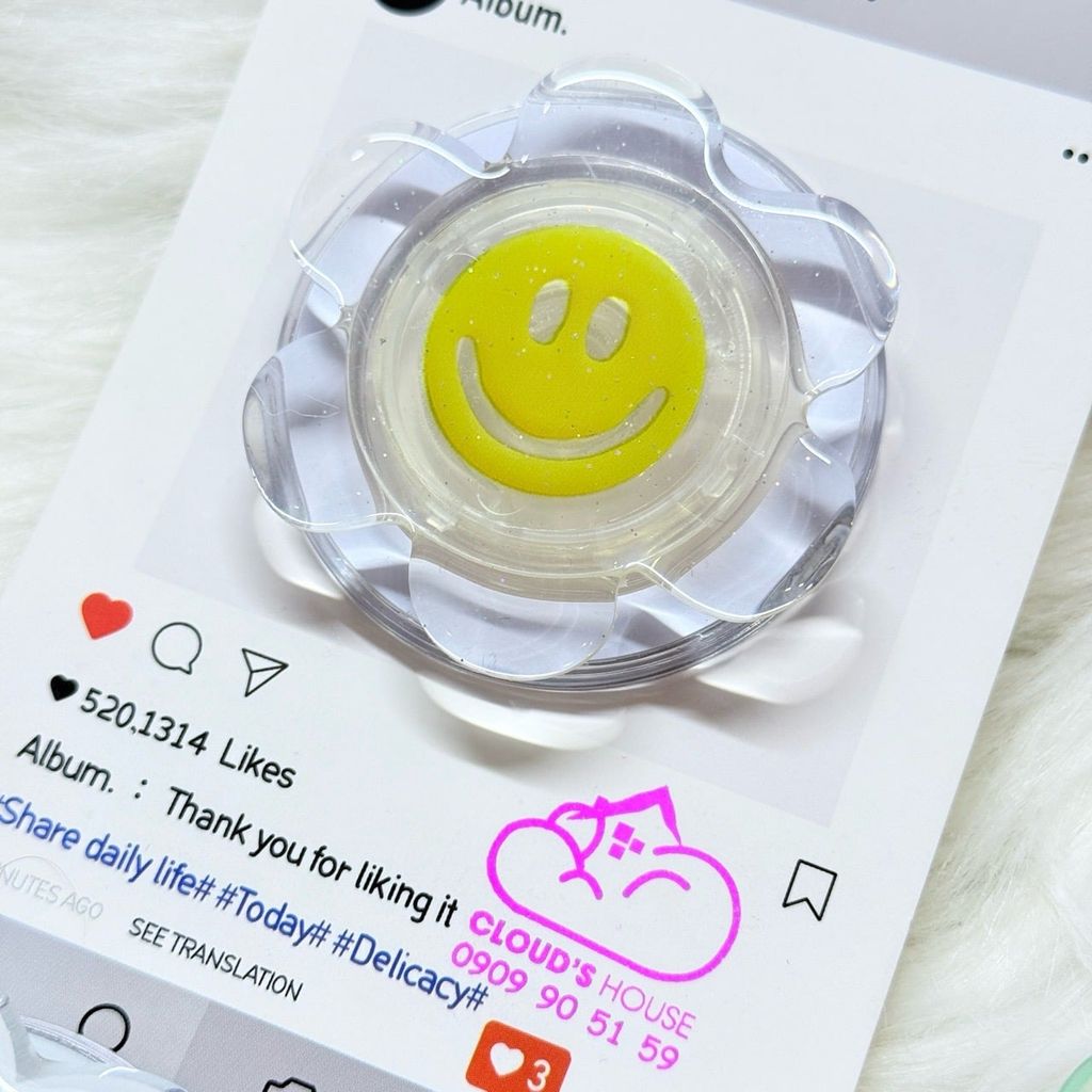 POPSOCKET Magsafe Nam Châm Hít Mẫu BÔNG HOA