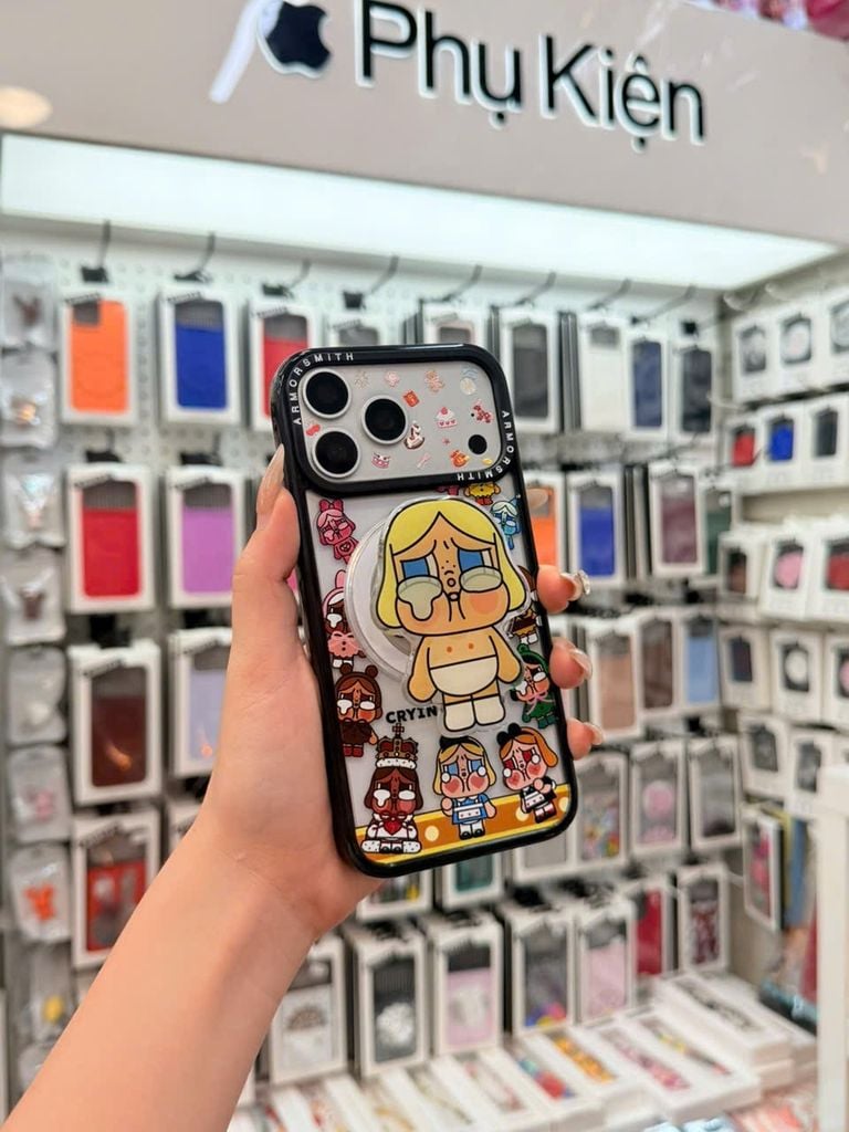 Case Ốp điện thoại iPhone Cry Baby viền đen Iphone