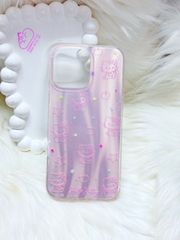 Case Ốp điện thoại iPhone Hello Kitty Hologram Bling Bling iPhone 13/14/15/16/Pro/Promax