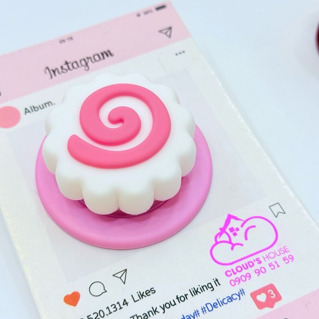 POPSOCKET Magsafe Nam Châm Hít Mẫu Đồ Ăn
