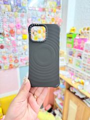 Case Ốp Điện thoại iPhone Casetify Ripple Case Đen - Matte Black Magsafe Basic iPhone 17/16/15Pro/Promax