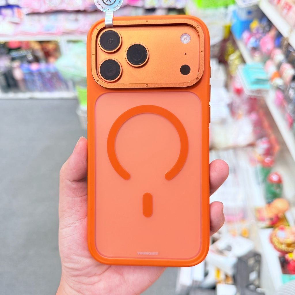 Case Ốp điện thoại iPhone YoungKit Chính hãng Trong - Nhám Magsafe iPhone 17Promax