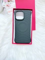 Case Ốp Điện thoại iPhone Casetify Ripple Case Đen - Matte Black Magsafe Basic iPhone 17/16/15Pro/Promax
