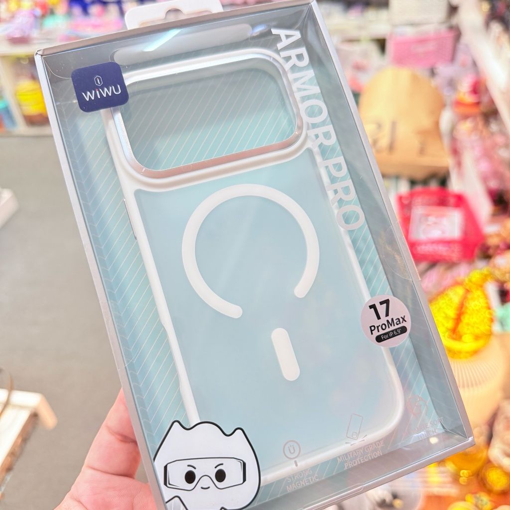 Case Ốp điện thoại iPhone Wiwu ARMOR PRO Magsafe NHÁM iPhone 17/Pro/Promax
