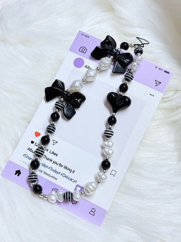 Dây đeo điện thoại ngắn các loại charm Kute (Quảng Châu, Thái Lan)