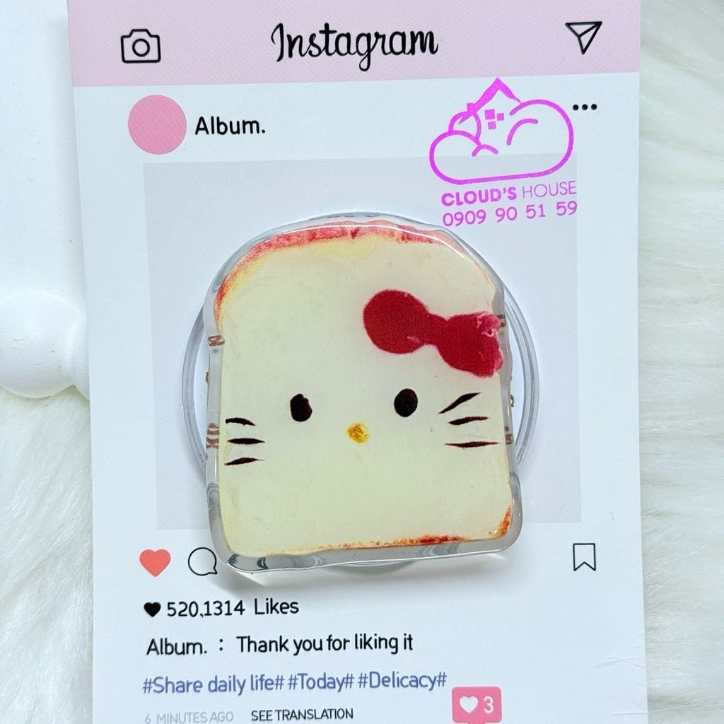 POPSOCKET Magsafe Nam Châm Hít Hello Kitty Kute