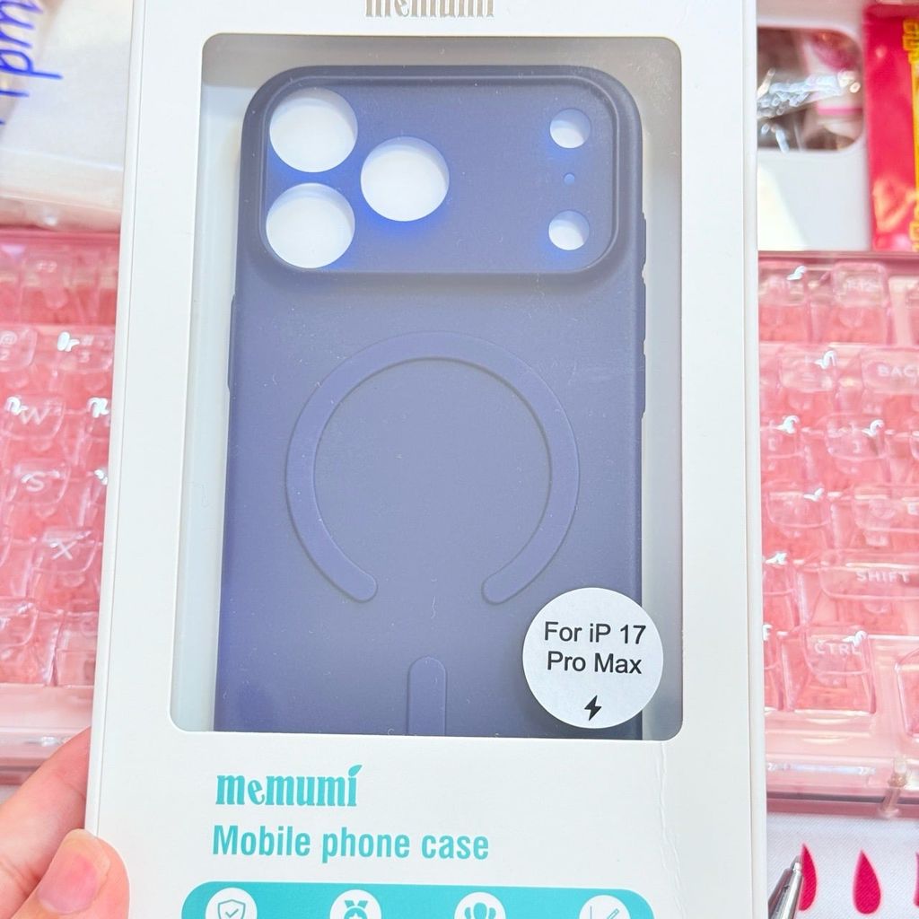 Case Ốp điện thoại iPhone MEMUMI Nhám Mỏng Bảo Vệ Camera CASE Magsafe iPhone 17Promax