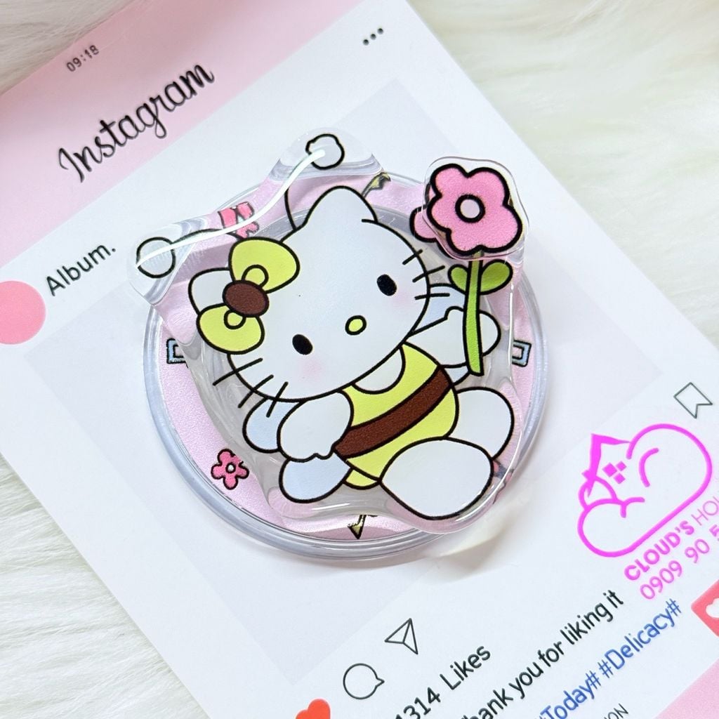 POPSOCKET Magsafe Nam Châm Hít Hello Kitty Kute
