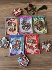 Móc Treo Gỗ 3D - Hình Ảnh NGỰA NGŨ HÀNH - Quà lưu niệm Việt Nam