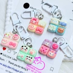 Móc treo điện thoại mini cute dễ thương - MẪU SANIRO (Hellokitty, Melody, Kuromi, ...)