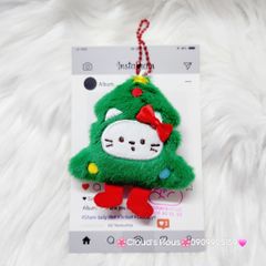 Móc Khóa Gấu Bông Giáng Sinh