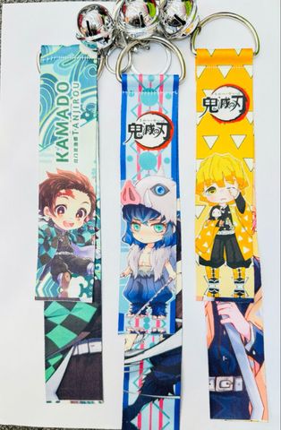 Móc Khóa Dây Demon Slayer có chuông