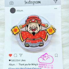 POPSOCKET Magsafe Nam Châm Hít Mẫu Mèo May Mắn Thần Tài TẾT 2026