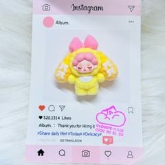 Móc Khoá Dây Charm Thỏ Công Chúa Dễ Thương