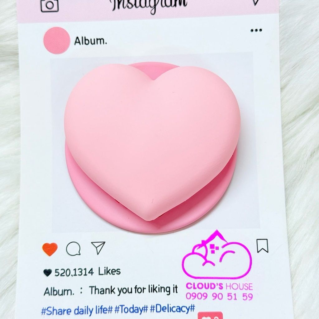 POPSOCKET Magsafe Nam Châm Hít Hình Trái Tim