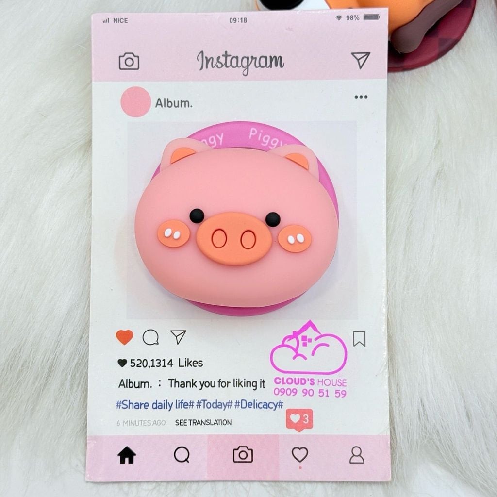 POPSOCKET Magsafe Nam Châm Hít Nhiều Mẫu Kute