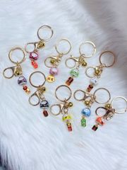 Móc Khóa Móc Treo Mèo Móc Túi Phụ Kiện Đẹp Mèo Thần Tài Mini Có Chuông, chất liệu kim loại Đài Loan (TAIWAN)