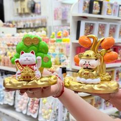 ÔNG THẦN TÀI NGỒI DƯỚI CÂY HẠNH - TẾT- Năng lượng
