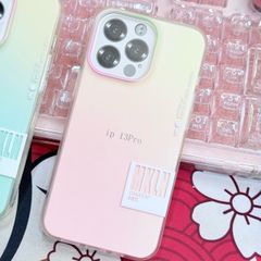 Case Ốp điện thoại Trong Lưng Nhám Ombre Nhiều Màu iPhone MIKALEN iPhone 13/14 PRO
