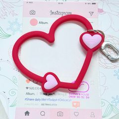 DÂY CHARM TRÁI TIM Silicone R.E.P CaseTify CHỐNG BẨN
