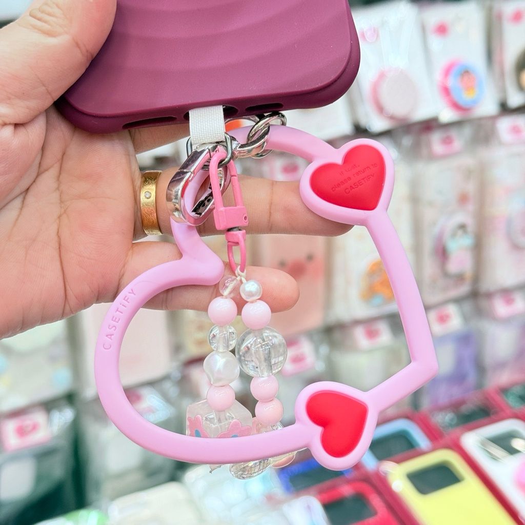 DÂY CHARM TRÁI TIM Silicone R.E.P CaseTify CHỐNG BẨN