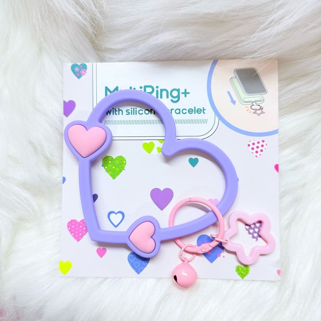 DÂY CHARM TRÁI TIM Silicone R.E.P CaseTify loại 2 CHỐNG BẨN