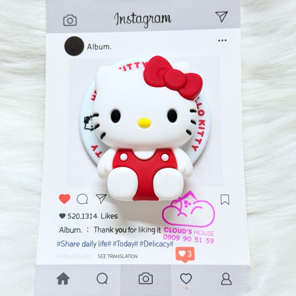 POPSOCKET Magsafe Nam Châm Hít Hello Kitty Kute