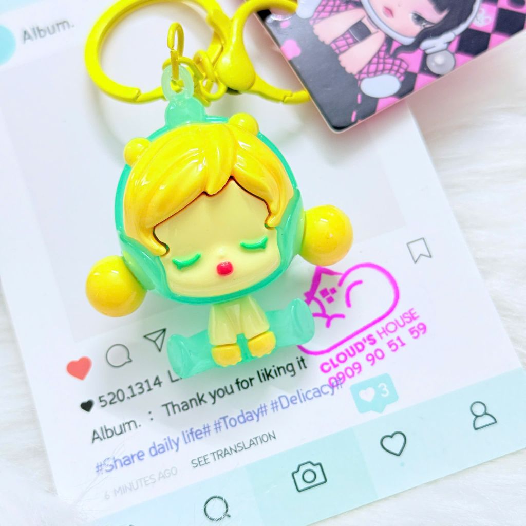 Móc Khóa Skull Panda