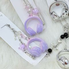 Móc Treo/ Móc Khóa Thời Trang Headphone Nhiều Charm