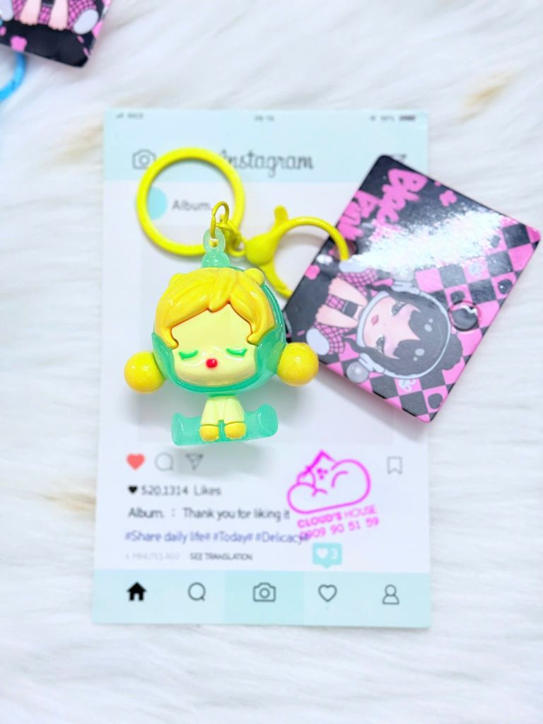 Móc Khóa Skull Panda