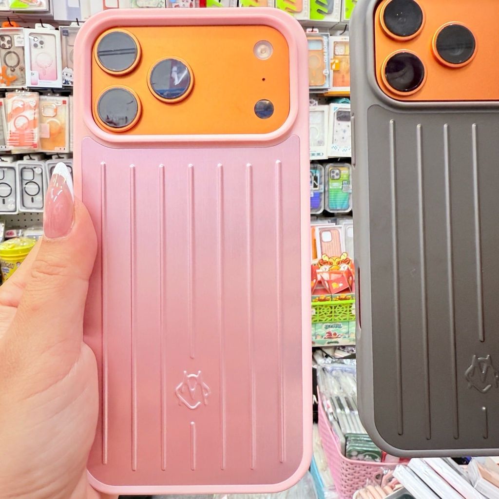 Case Ốp điện thoại iPhone Vân Vali RIMOWA Nhiều Màu Dòng iPhone 17 Promax
