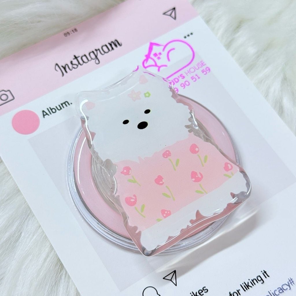 POPSOCKET Magsafe Nam Châm Hít CHÓ - MÈO Kute