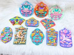 CNHN- Nam Châm Hít/ Dán Tủ Lạnh Quà Lưu Niệm Việt Nam Fridge Magnet - Refrigerator Magnet