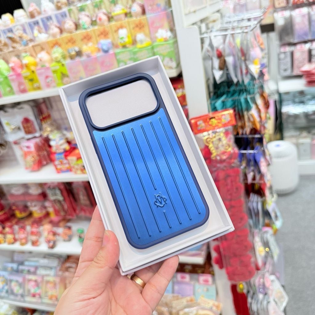 Case Ốp điện thoại iPhone Vân Vali RIMOWA Nhiều Màu Dòng iPhone 17 Promax