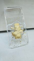 Case Ốp điện thoại iPhone Trong Dẻo Ông Thần Tài Vàng Ôm Cục Vàng  iPhone 13/14/15/16/17 Pro/Promax TẾT
