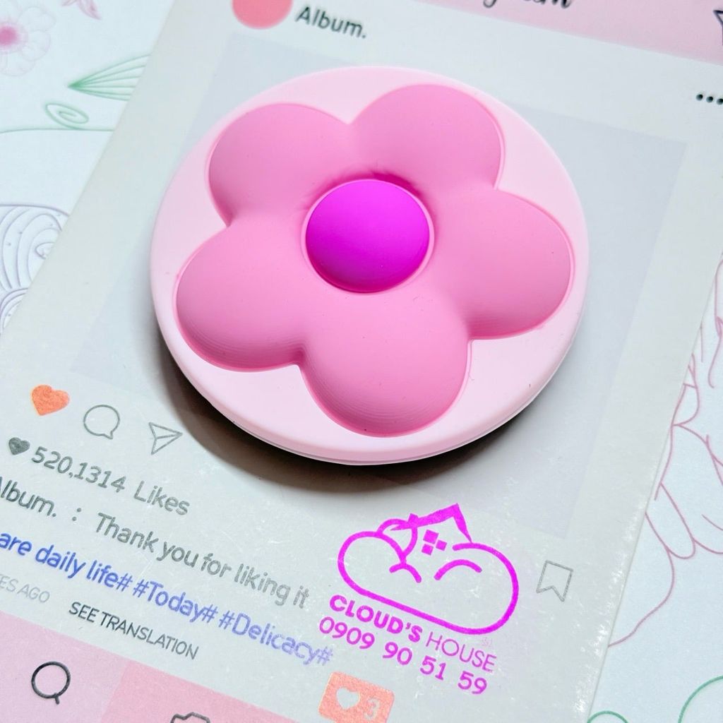 POPSOCKET Magsafe Nam Châm Hít CaseTify BÔNG HOA đê Chữ C