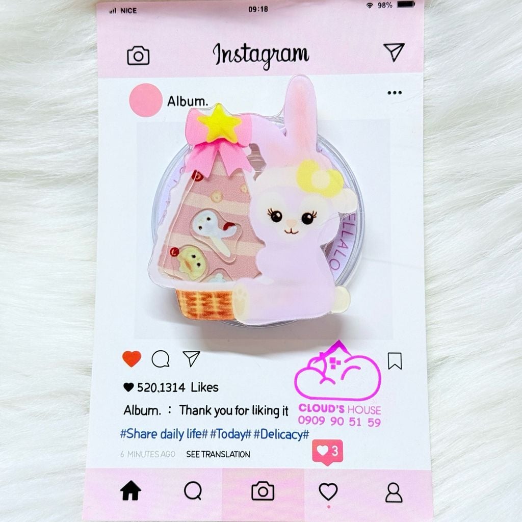 POPSOCKET Magsafe Nam Châm Hít Nhiều Mẫu Kute