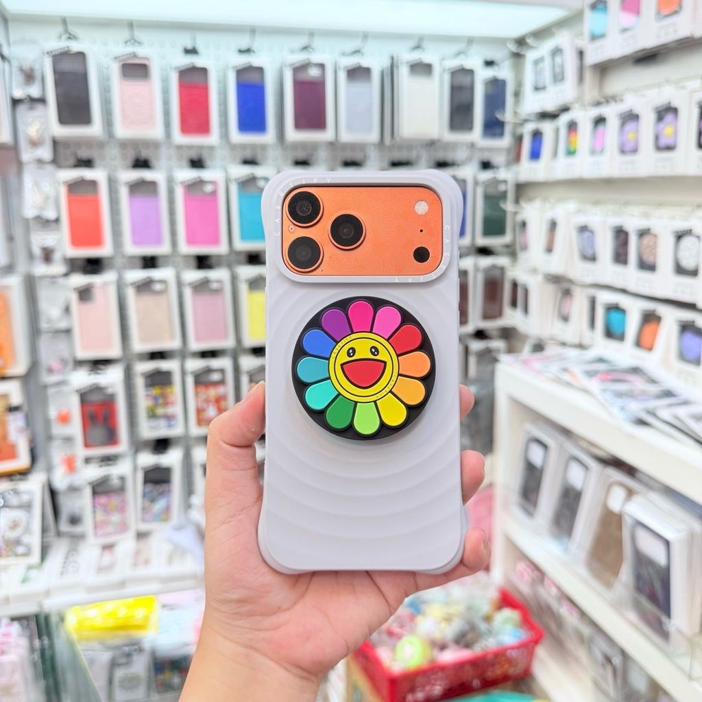 Case Ốp Điện thoại iPhone Casetify Ripple Case - Màu Xám Titan Magsafe Basic iPhone 17/16/15Pro/Promax